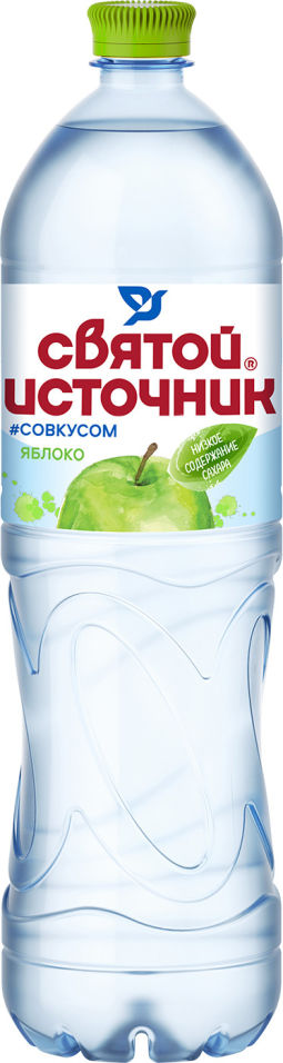Вода Святой Источник со вкусом яблока негазированная 15л 52₽