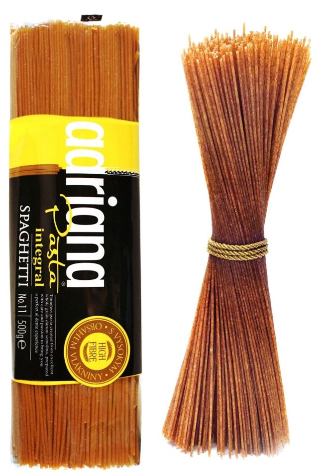 Макароны Adriana Спагетти цельнозерновые 500г