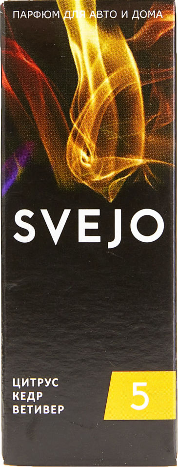 Ароматизатор Svejo №5 Цитрус-Кедр-Ветивер 5мл