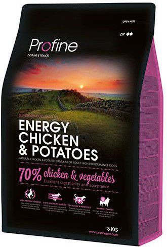 Сухой корм для собак Profine Energy Курица 3кг Сухой корм для собак Profine Energy Курица 3кг