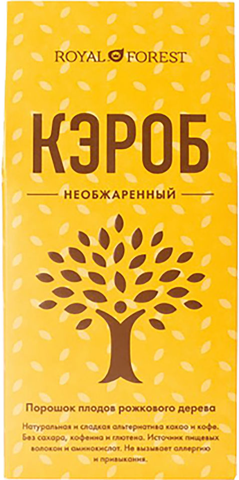 Кэроб Royal Forest необжаренный 100г