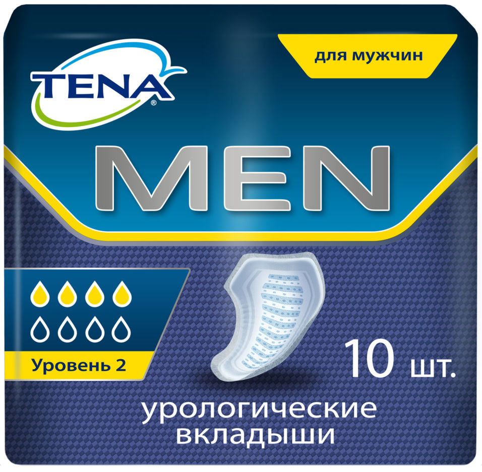 Прокладки для мужчин Tena Men Уровень 2 10шт