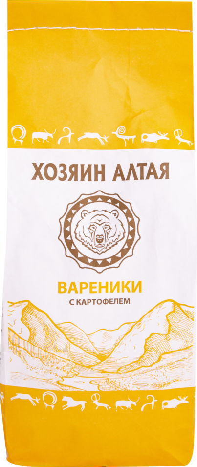 Вареники Хозяин Алтая с картофелем 800г