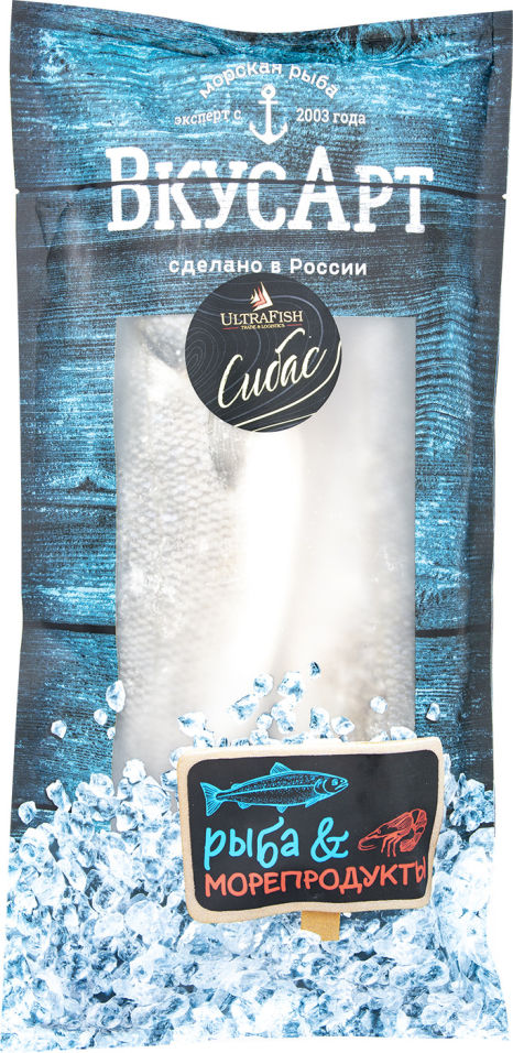 Сибас Вкус Арт замороженный 0.8-1.1кг