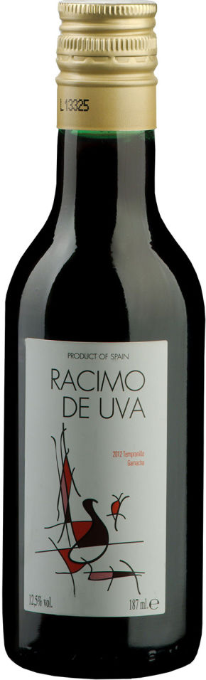 Отзывы о Вине Racimo de Uva Tempranillo-Garnacha красном сухом 12.5% 0.187л Отзывы о Вине Racimo de Uva Tempranillo-Garnacha красном сухом 12.5% 0.187л