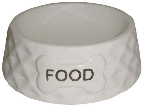 Миска для животных Foxie Diamond Food керамическая белая 15.5*15.5*5см 190мл Миска для животных Foxie Diamond Food керамическая белая 15.5*15.5*5см 190мл