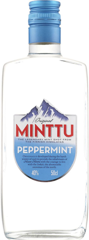 Отзывы о Ликере Minttu Peppermint 40% 0.5л