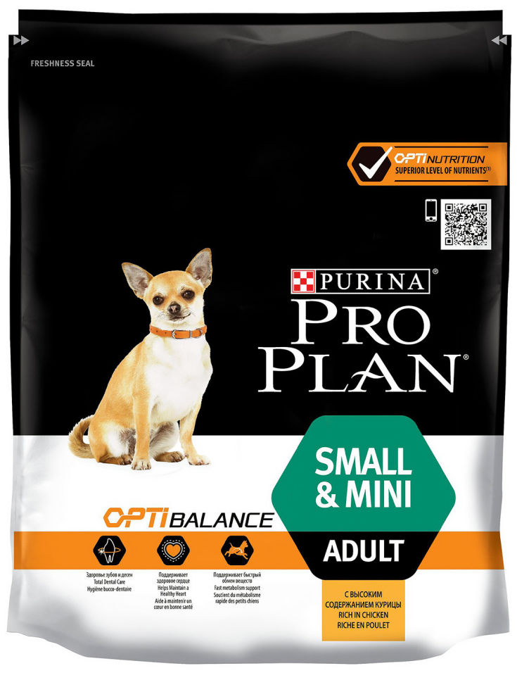 Сухой корм для собак Pro Plan Optibalance Small&Mini Adult с курицей и рисом 700г Сухой корм для собак Pro Plan Optibalance Small&Mini Adult с курицей и рисом 700г