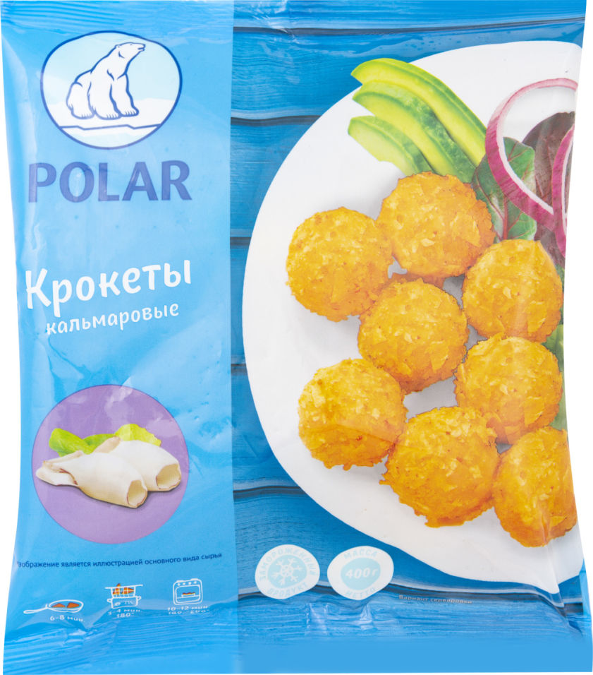 Крокеты Polar кальмаровые 400г