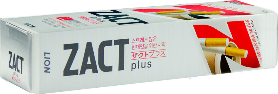 Зубная паста Lion Zact отбеливающая 150г