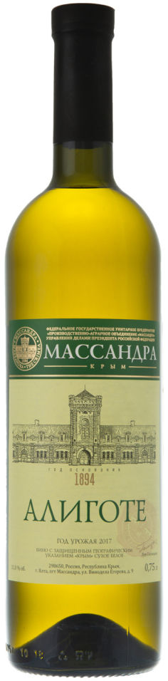 Отзывы о Вине Массандра Алиготе белое сухое 11% 0.75л Отзывы о Вине Массандра Алиготе белое сухое 11% 0.75л