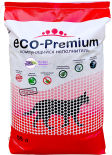 Наполнитель для кошачьего туалета ECO Premium Лаванда древесный 55л