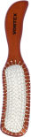 Расческа массажная Vortex Волна деревянная с металлическими зубчиками 23.5*4.5*3.5см