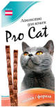 Лакомство для кошек Pro Cat Лакомые палочки Лосось форель 13.5см 15г Лакомство для кошек Pro Cat Лакомые палочки Лосось форель 13.5см 15г