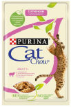 Корм для кошек Cat Chow с ягненком и зеленой фасолью в желе 85г Корм для кошек Cat Chow с ягненком и зеленой фасолью в желе 85г