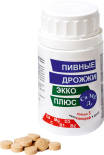 Пивные дрожжи Экко Плюс с кальцием магнием и витамином D3 100 таблеток Пивные дрожжи Экко Плюс с кальцием магнием и витамином D3 100 таблеток