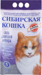 Наполнитель для кошачьего туалета Сибирская кошка Прима комкующийся 5л