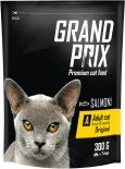 Корм для кошек Grand Prix Adult Original Лосось 300г Корм для кошек Grand Prix Adult Original Лосось 300г