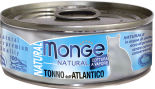 Влажный корм для кошек Monge Cat Natural Атлантический тунец 80г