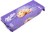 Печенье Milka с кусочками молочного шоколада 168г