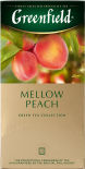 Чай зеленый Greenfield Mellow Peach с ароматом персика и мандарина 25*1.8г