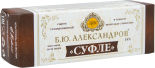 Сырок глазированный Б.Ю.Александров в темном шоколаде Суфле 15% 40г Сырок глазированный Б.Ю.Александров в темном шоколаде Суфле 15% 40г