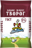 Творог Кубанский молочник 9% 180г Творог Кубанский молочник 9% 180г