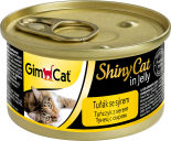 Корм для кошек GimCat ShinyCat из тунца с сыром 70г Корм для кошек GimCat ShinyCat из тунца с сыром 70г