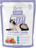 Сухой корм для кошек Brit care с чувствительным желудком с ягненком и лососем 400г Сухой корм для кошек Brit care с чувствительным желудком с ягненком и лососем 400г