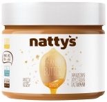 Паста арахисовая Nattys Crunchy с кусочками арахиса и медом 325г