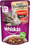 Корм для кошек Whiskas Мясная коллекция Желе с говядиной 85г Корм для кошек Whiskas Мясная коллекция Желе с говядиной 85г