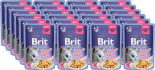 Влажный корм для кошек Brit Premium Курица желе 85г