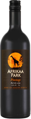 Вино Afrikaa Park Pinotage красное сухое 14% 0.75л
