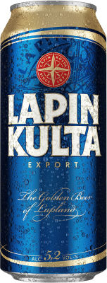 Пиво Lapin Kulta 5.2% 0.5л