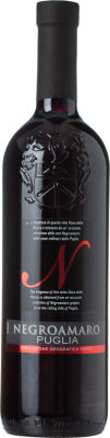 Вино Contri Spumanti Negroamaro Puglia красное полусухое 13% 0.75л