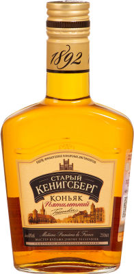 Коньяк Старый Кенигсберг 5 летний 40% 0.25л