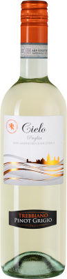 Вино Cielo Trebbiano Pinot Grigio белое полусухое 12% 0.75л