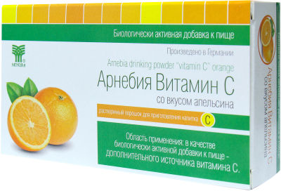 Порошок Арнебия Витамин C со вкусом апельсина 10 пакетиков