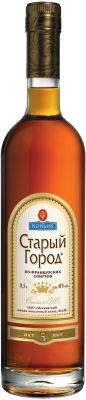 Коньяк Старый Город 5 лет 40% 0.5л