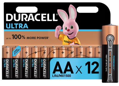 Батарейки Duracell Ultra AA 12шт