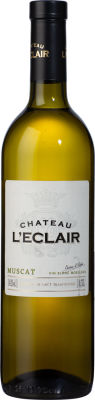 Вино Chateau Leclair Muscat белое полусладкое 10-12% 0.75л
