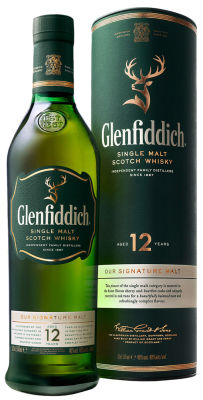 Виски Glenfiddich 12 y.o. 40% 0.5л п/у
