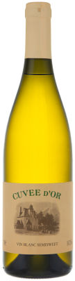 Вино Cuvee D'Or белое полусладкое 10-12% 0.75л