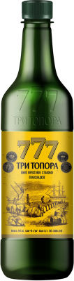 Вино фруктовое Три топора белое полусладкое 14% 0.7л