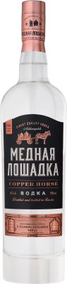 Водка Медная лошадка 40% 0.5л