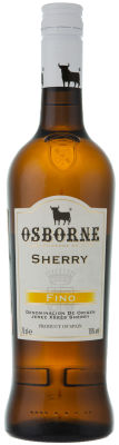 Вино Osborne Sherry Fino белое сладкое 15% 0.75л