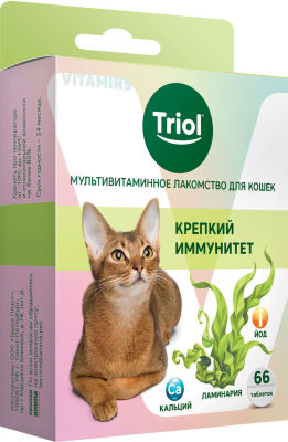 Лакомство для кошек Triol Крепкий иммунитет 33г