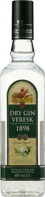 Джин Veresk Dry gin 40% 0.7л