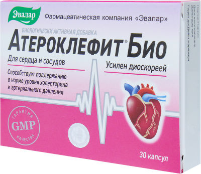 Атероклефит Био Эвалар 30 капсул
