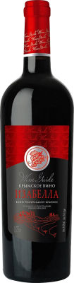 Вино Wine Guide Изабелла красное полусладкое 10-12% 0.75л
